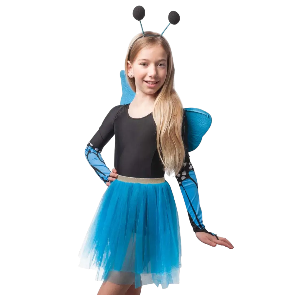 Verkleedkist met kindervlinder - Carnavalsaccessoires
