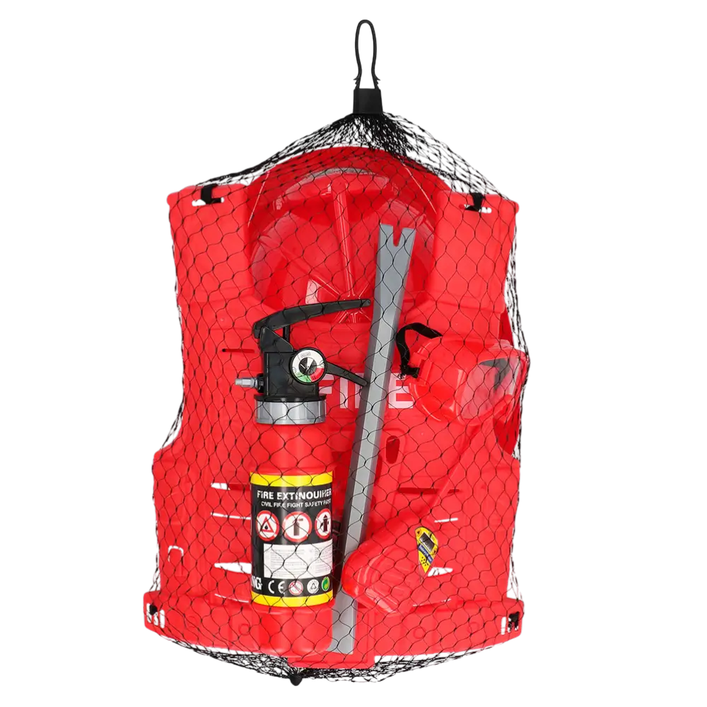 Brandweerman vermommingset voor kinderen - Kostuum Accessoires