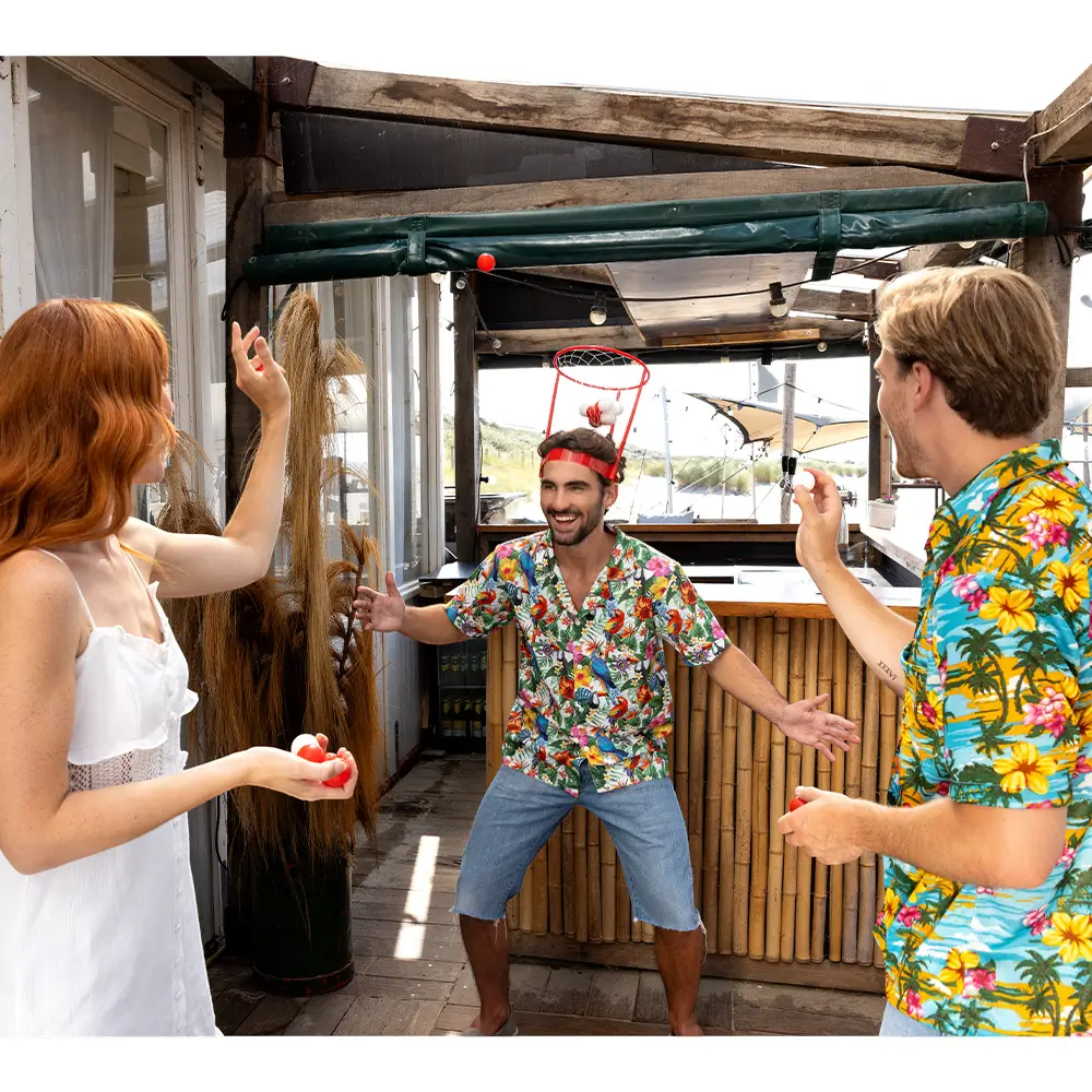 Head Basket Shot - Basket Party Spel