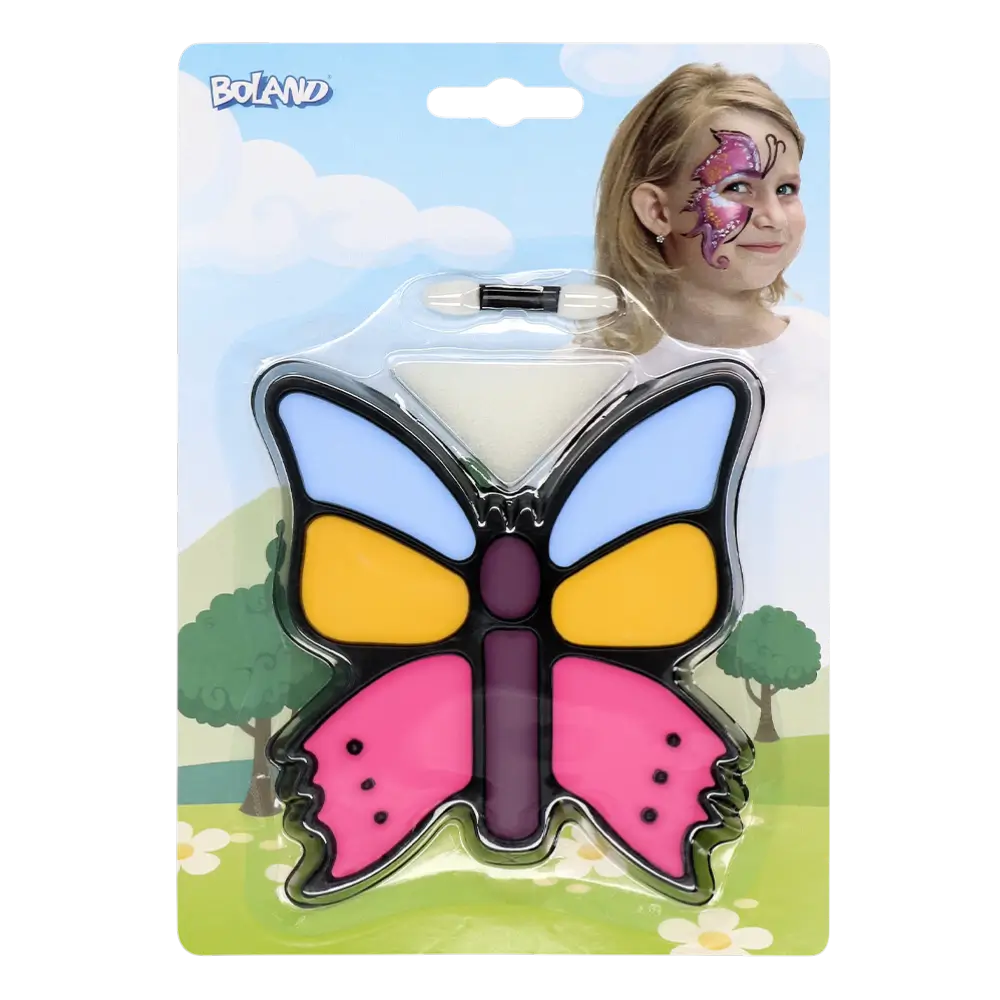 Schminkpalet met kindervlinder - Kit Maquillage Carnaval
