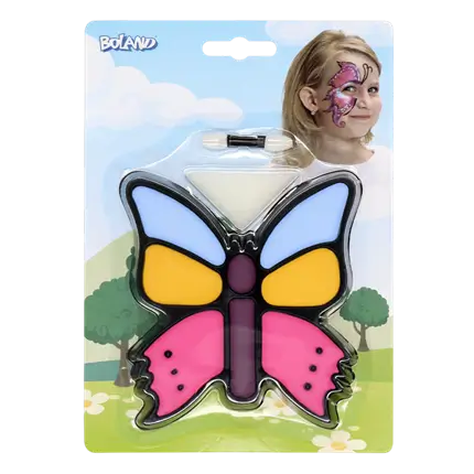 Schminkpalet met kindervlinder - Kit Maquillage Carnaval