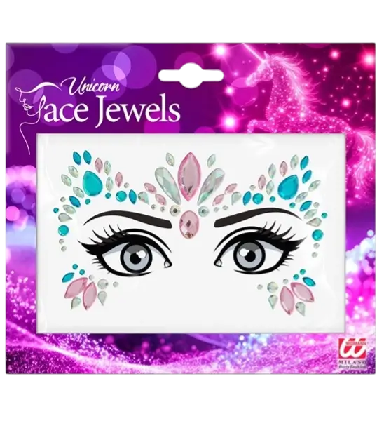 Bijoux Visage Licorne - Strass Gezicht Kind