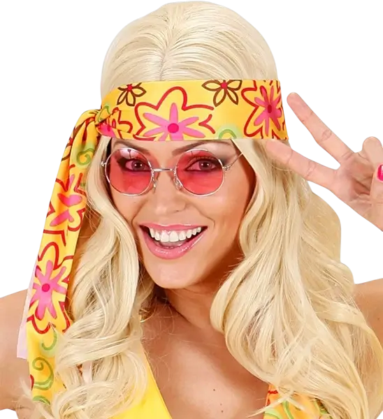 Karakterbril met rode glazen - Vermommingbril