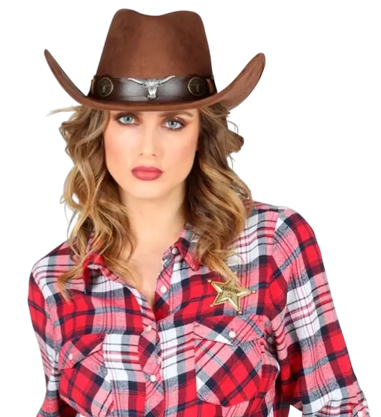 Echte Sheriff ster - Cowboy Far West badge