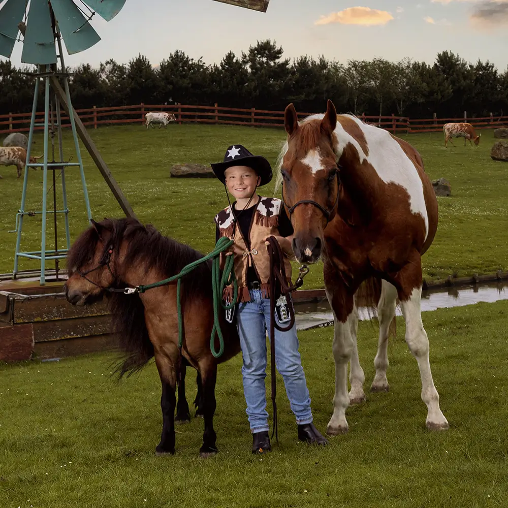Sheriff zwarte cowboyhoed - Wilde Westen vermomming accessoire