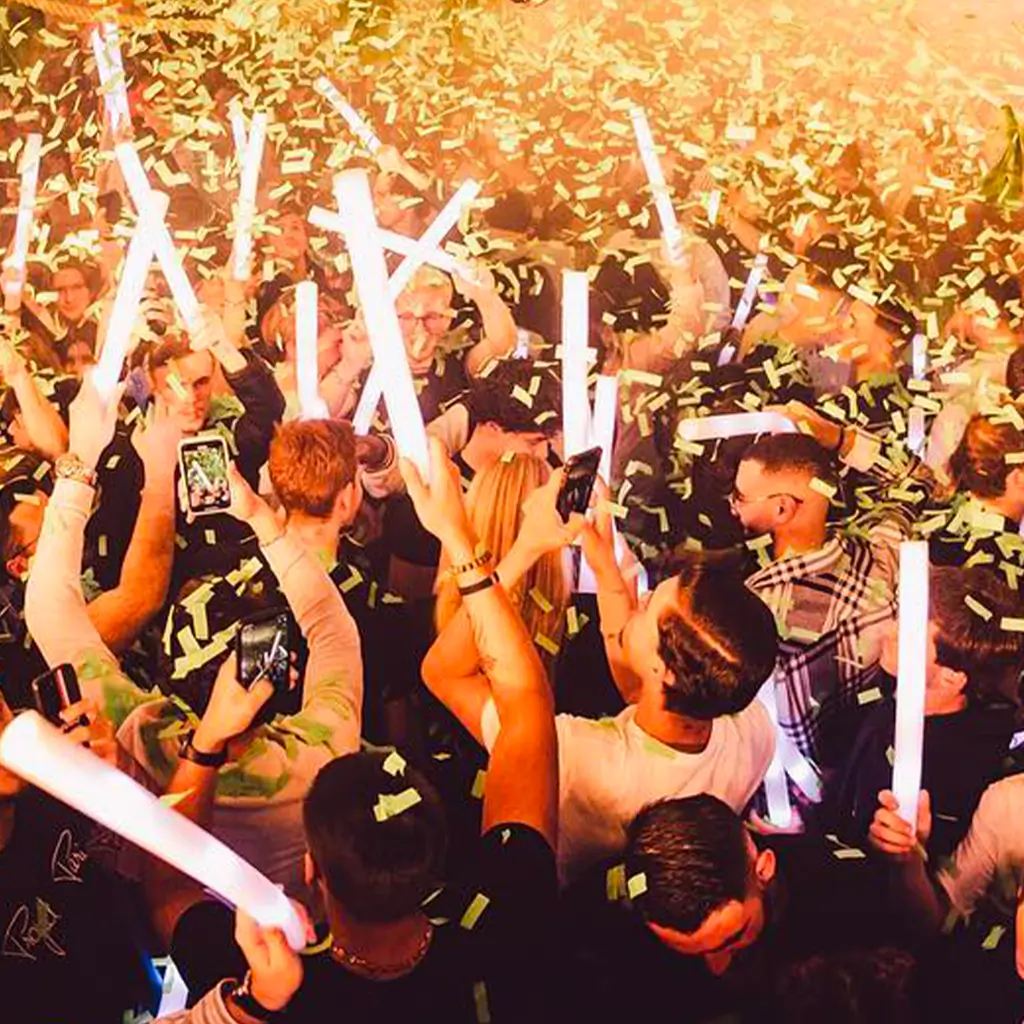 Set met 30 veelkleurige LED-lichtstaafjes