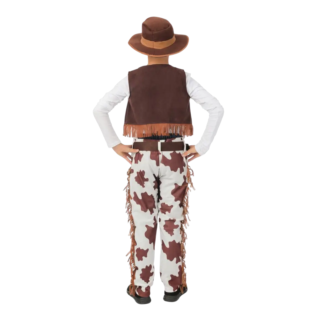 Cowboy-kostuum voor kinderen 10-12 jaar - Cowboy-kostuum voor kinderen