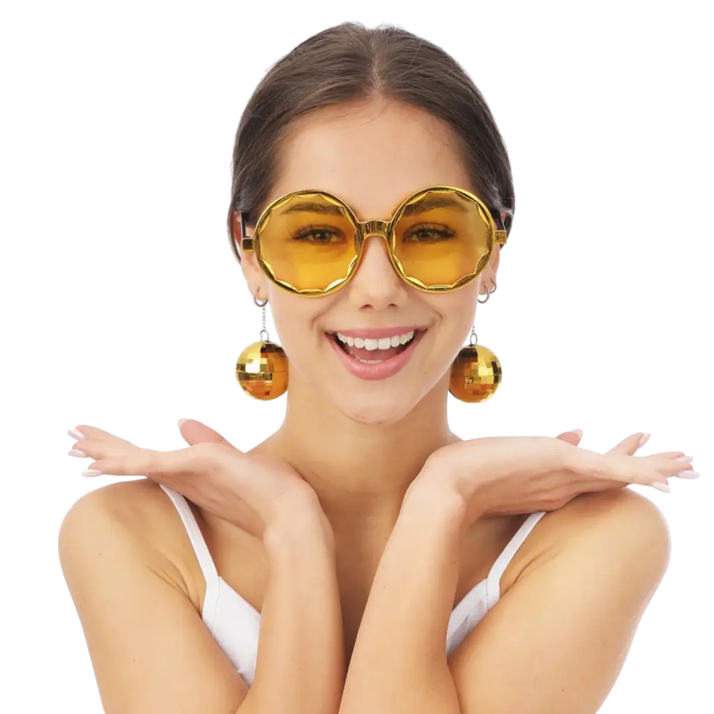 Disco Bril - Disco Party Accessoires