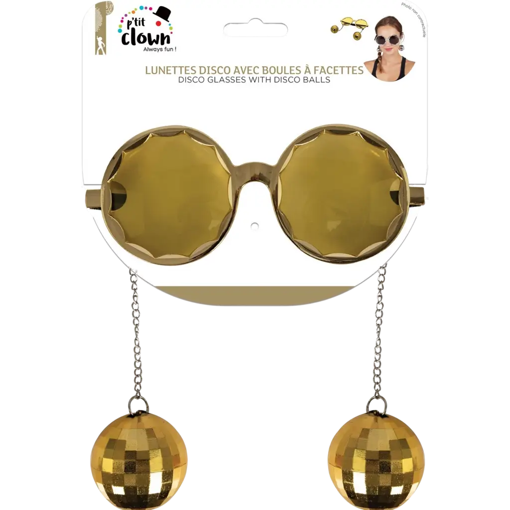 Disco Bril - Disco Party Accessoires
