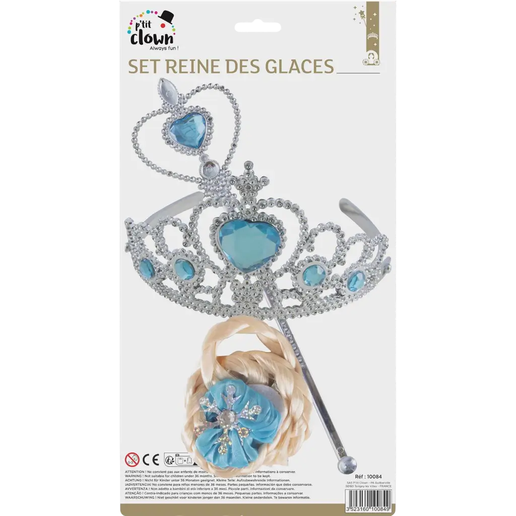 Accessoireset Sneeuwkoningin - Prinsessen Accessoires