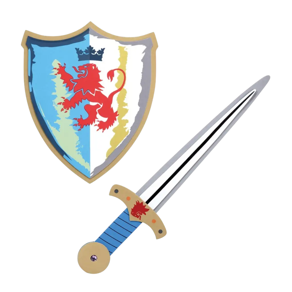 Kind EVA Ridder Set - Ridder Zwaard en Schild