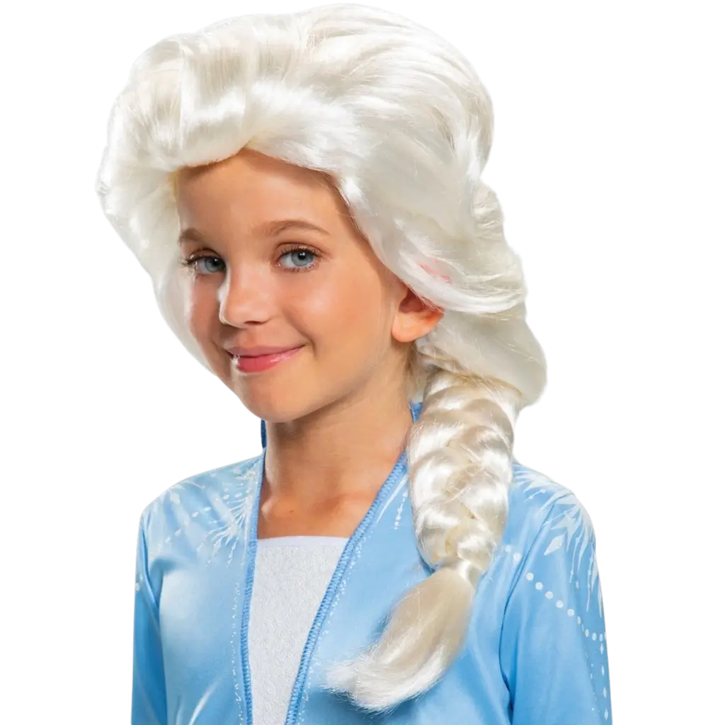 Elsa Disney™ Kinderpruik - Sneeuwkoningin Accessoires