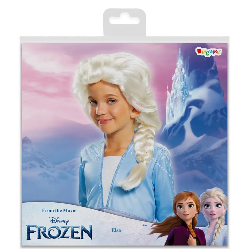 Elsa Disney™ Kinderpruik - Sneeuwkoningin Accessoires