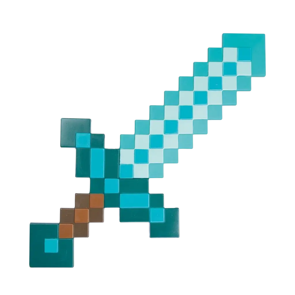 Minecraft™ zwaard - Verkleedaccessoires voor kinderen