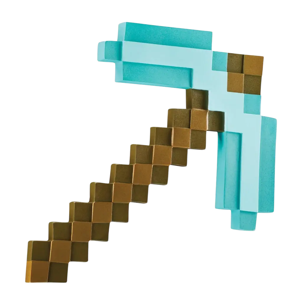 Minecraft™ houweel - Verkleedaccessoires voor kinderen