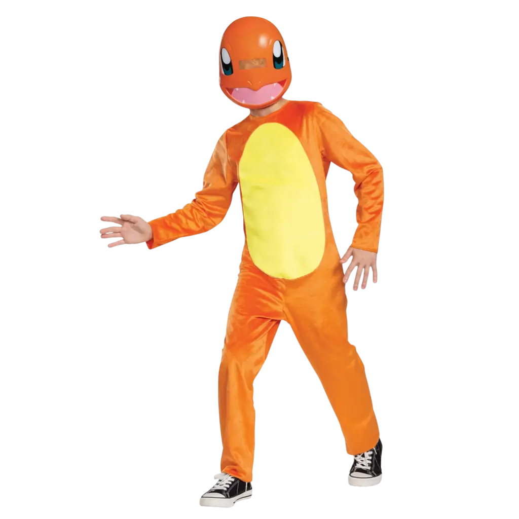 Pokémon™ Salamèche Vermomming Kind 7-8 jaar