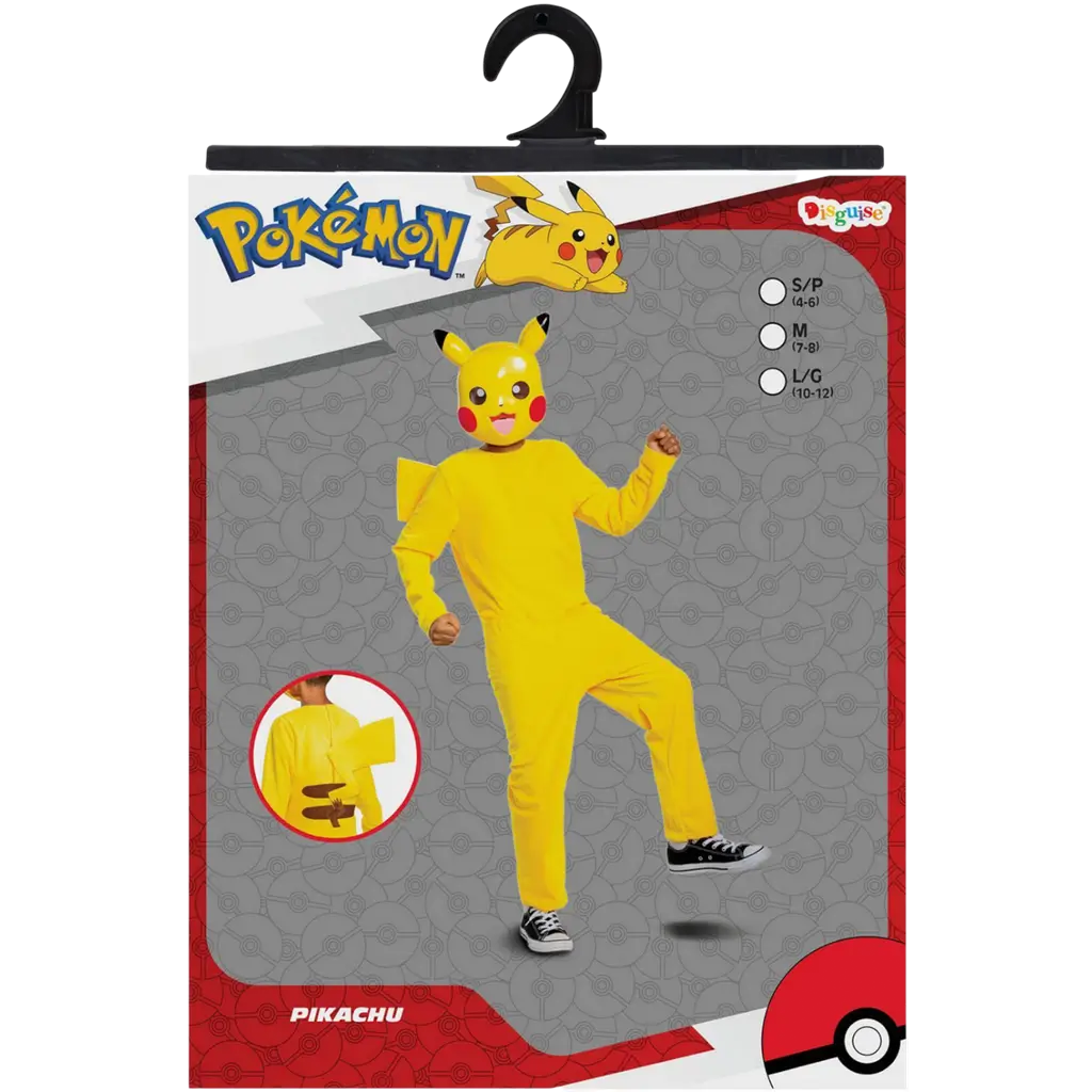 Pokémon™ Pikachu verkleedkleding 7-8 jaar oud