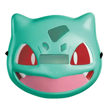 Pokémon™ Kids Bulbizarre Masker - Vermomming Accessoires