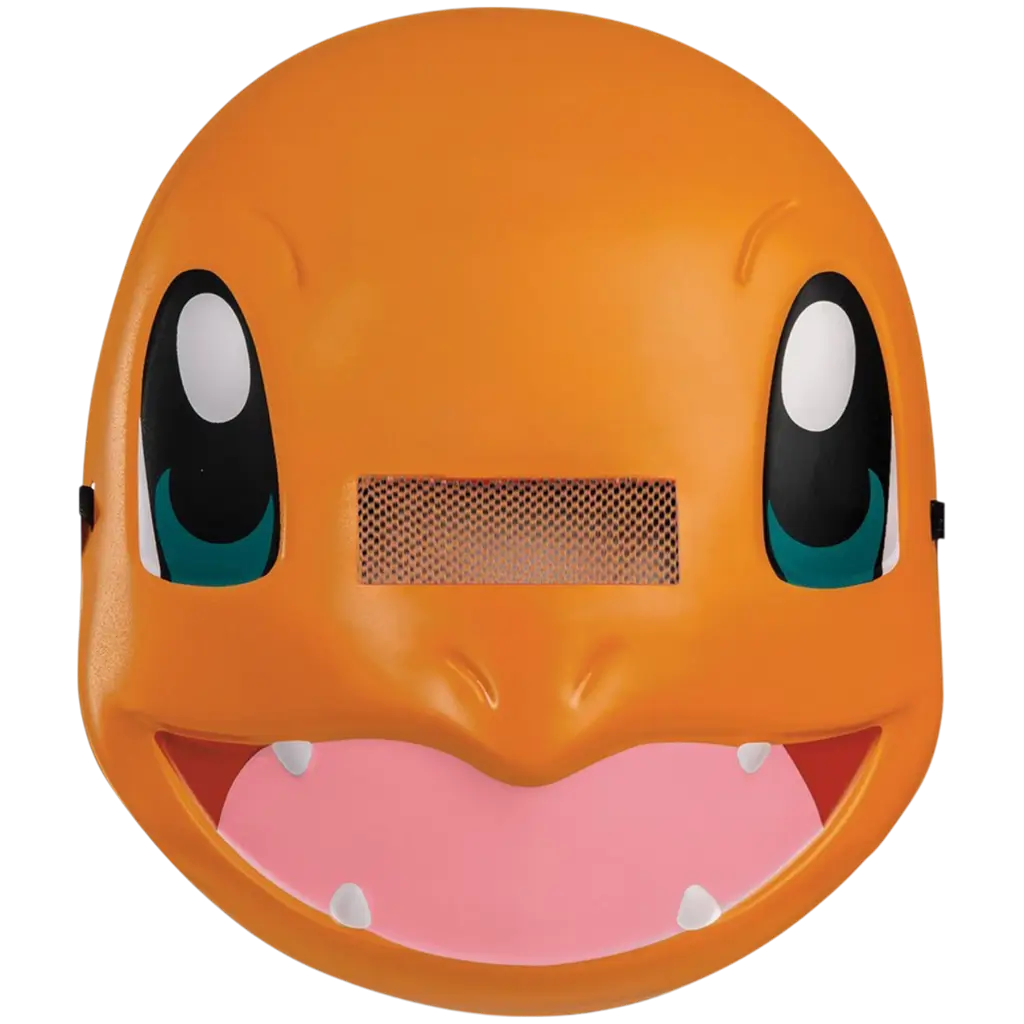 Pokémon™ Salamèche Masker voor kinderen - Vermommingsaccessoires