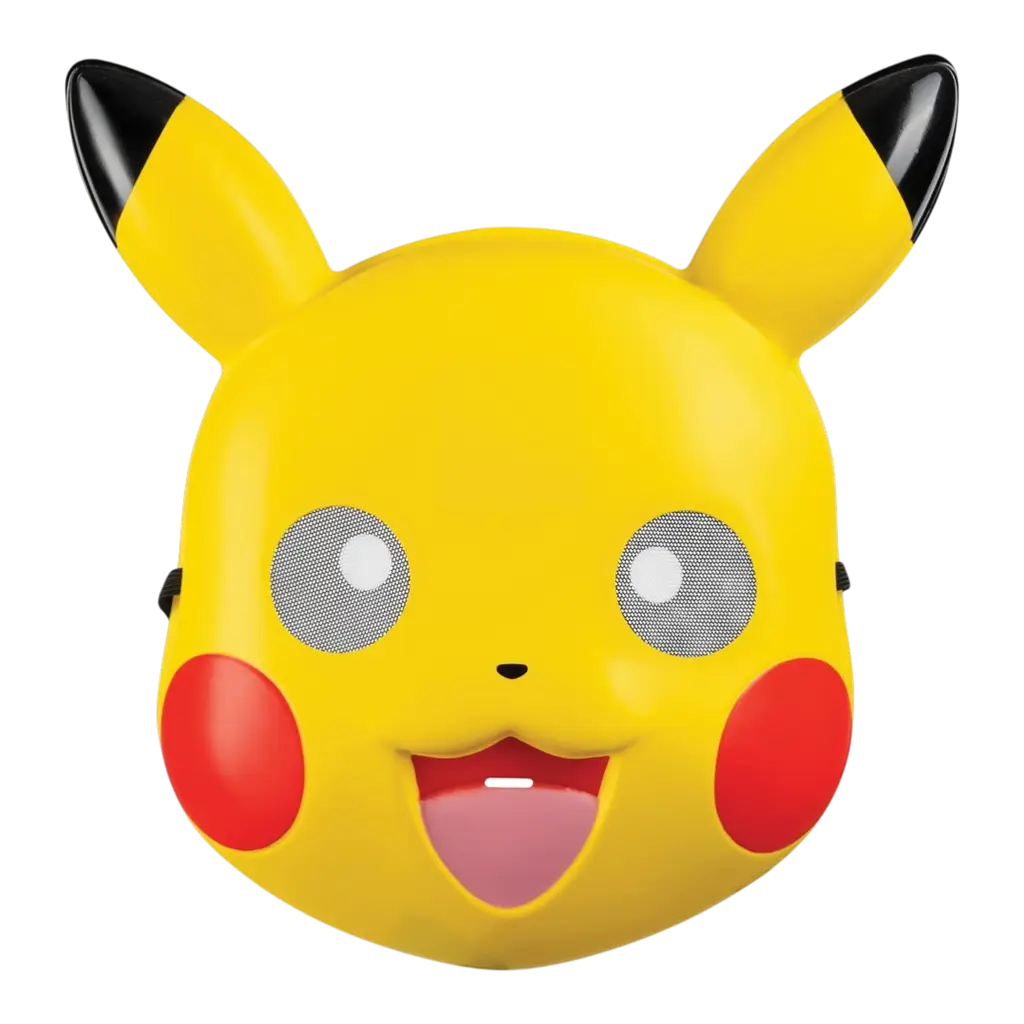 Pokémon™ Kids Pikachu Masker - Vermomming Accessoires
