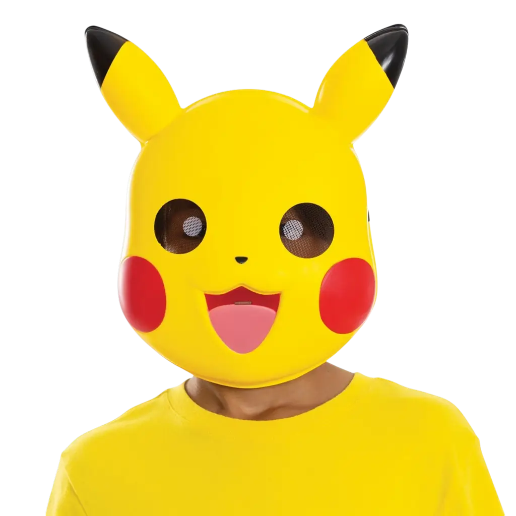 Pokémon™ Kids Pikachu Masker - Vermomming Accessoires