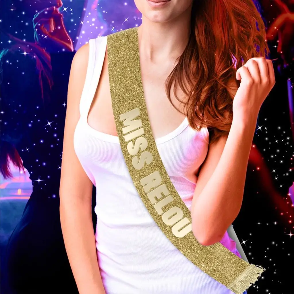 Sjaal met pailletten Miss Relou - Accessoires EVJF