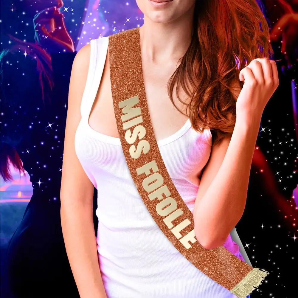 Pailletten sjaal Miss Fofolle - Accessoires EVJF