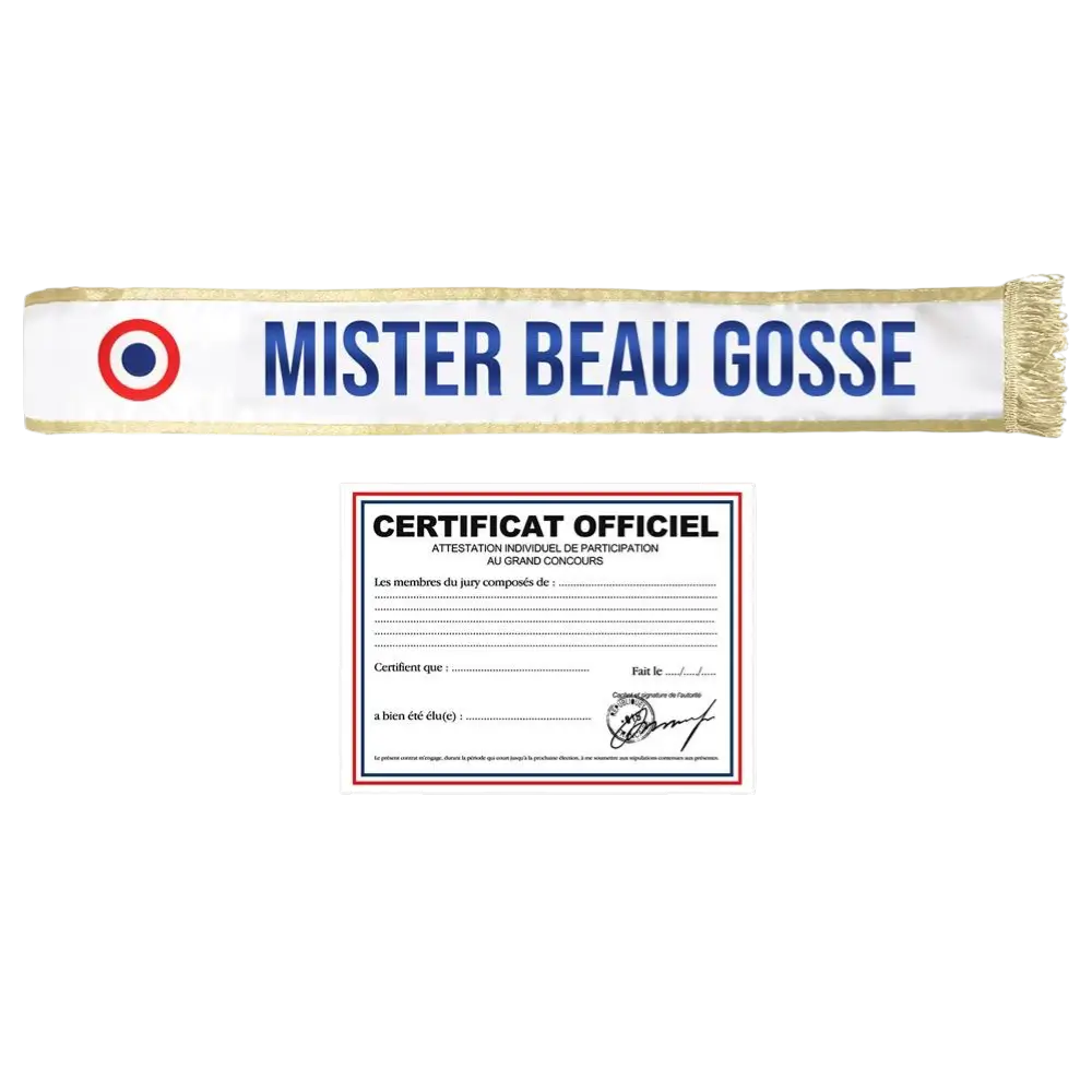 Mister Beau Gosse Sjaal - EVG Accessoires