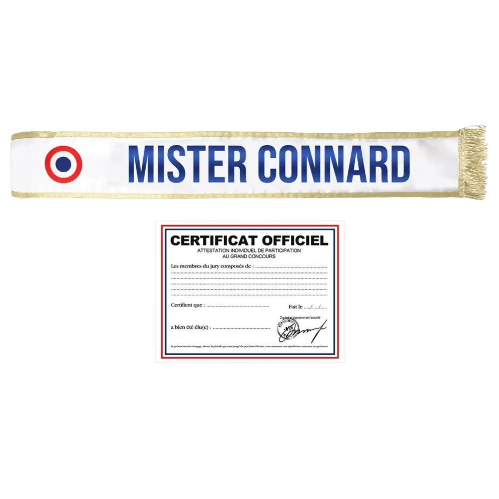 Mister Connard sjaal - EVG Accessoires