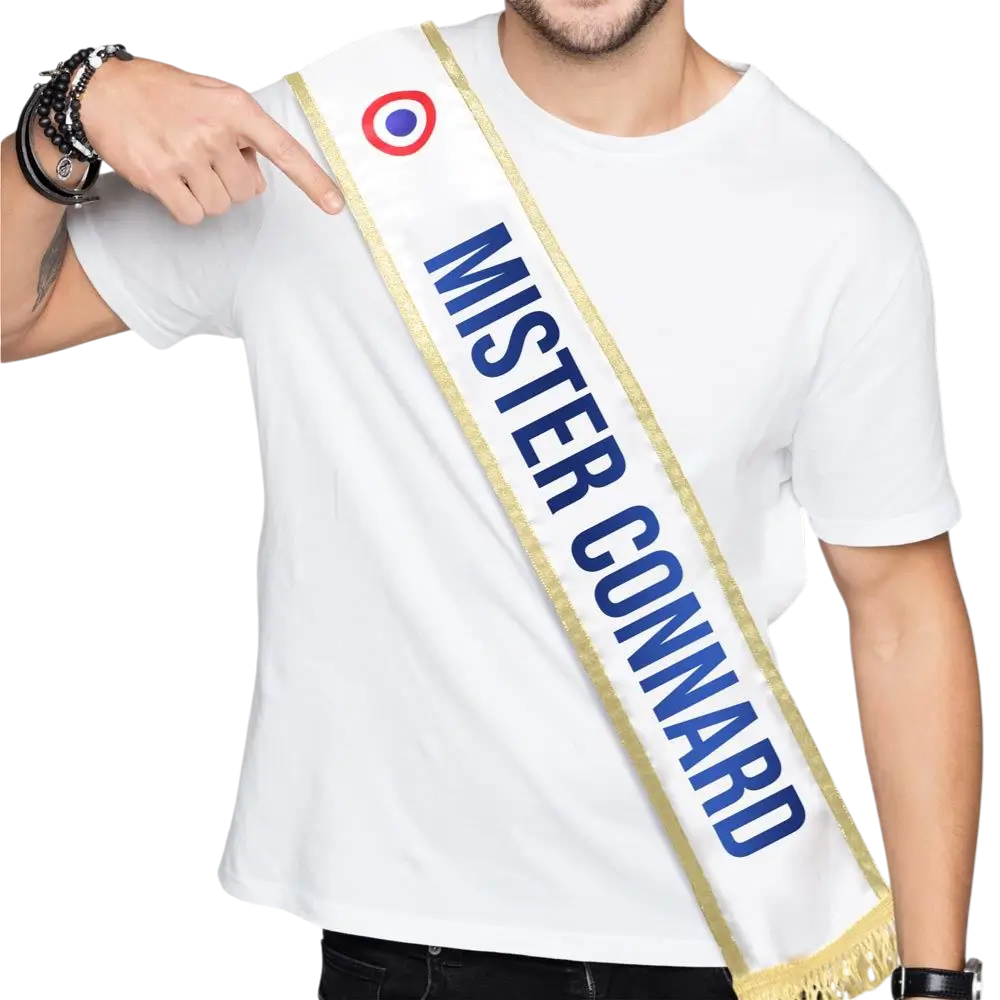 Mister Connard sjaal - EVG Accessoires
