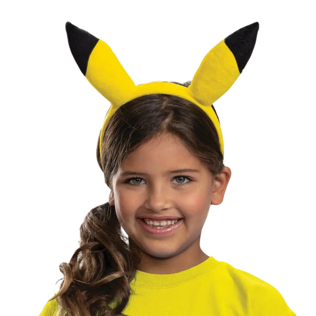 Pokémon™ Kids Pikachu Hoofdband - Kostuumaccessoires