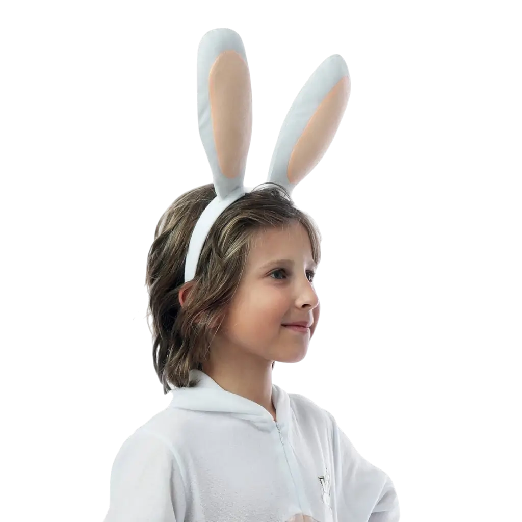 Rabbids™ Hoofdband - Verkleedaccessoires voor kinderen