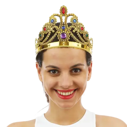 Couronne de Reine Or - Prinses Kinderaccessoires