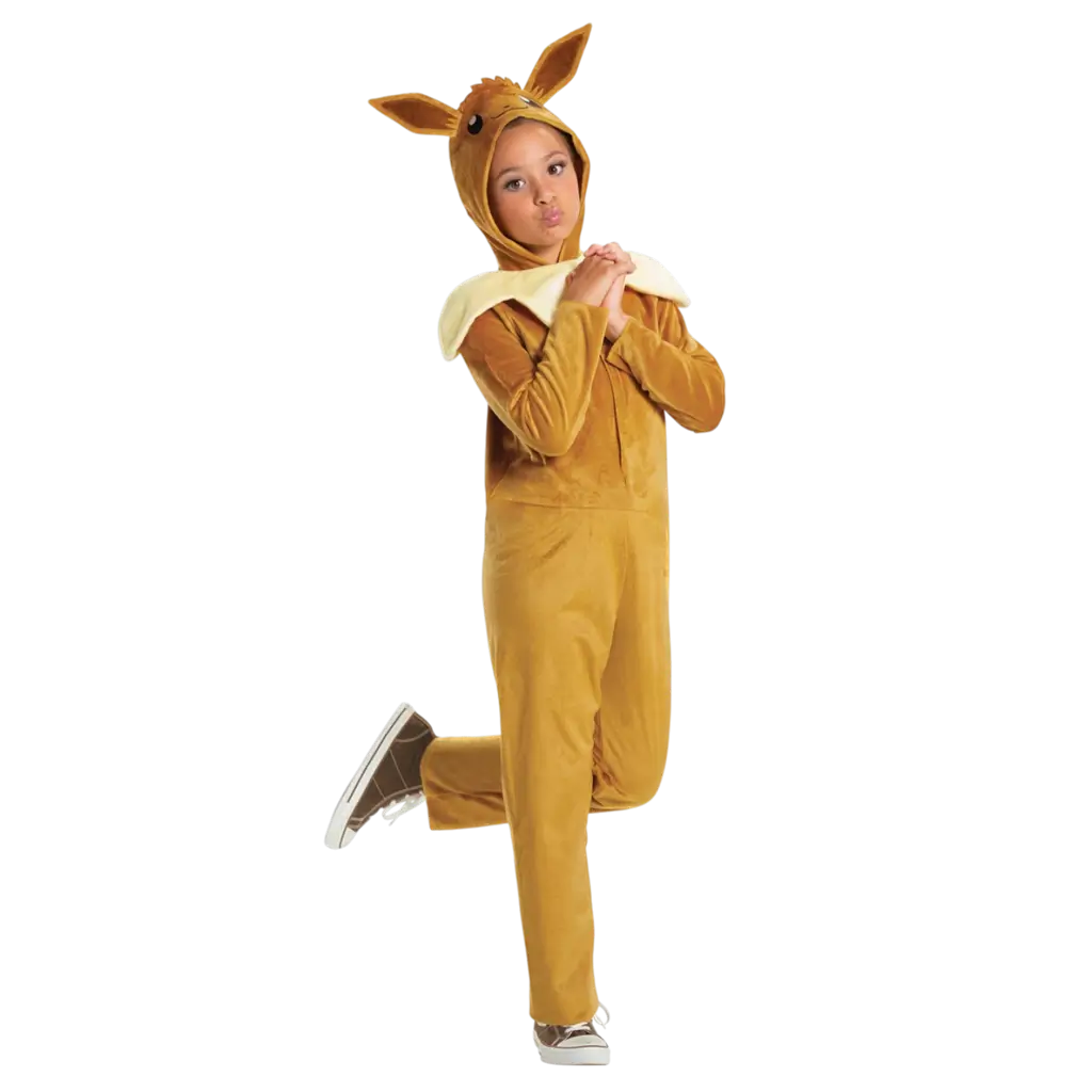 Pokémon™ Evoli Kostuum - Kind 4-6 jaar