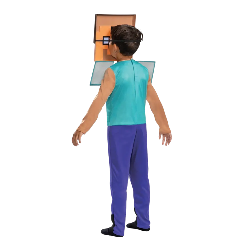 Steve Minecraft™ Vermomming Kind 4-6 Jaar - Minecraft Kostuum