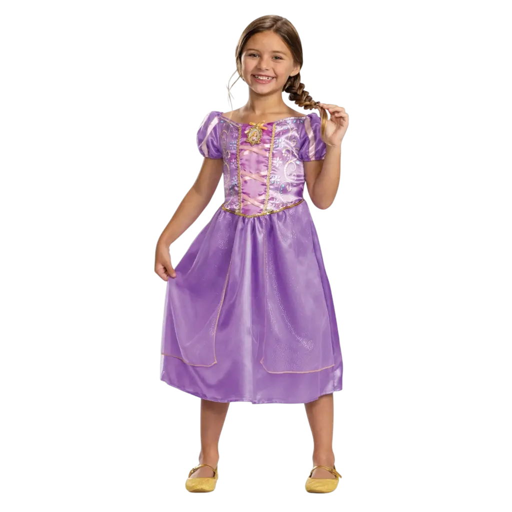 Disney™ Rapunzel Verkleedkleding - Kind 3-4 jaar - Prinsessenkostuum
