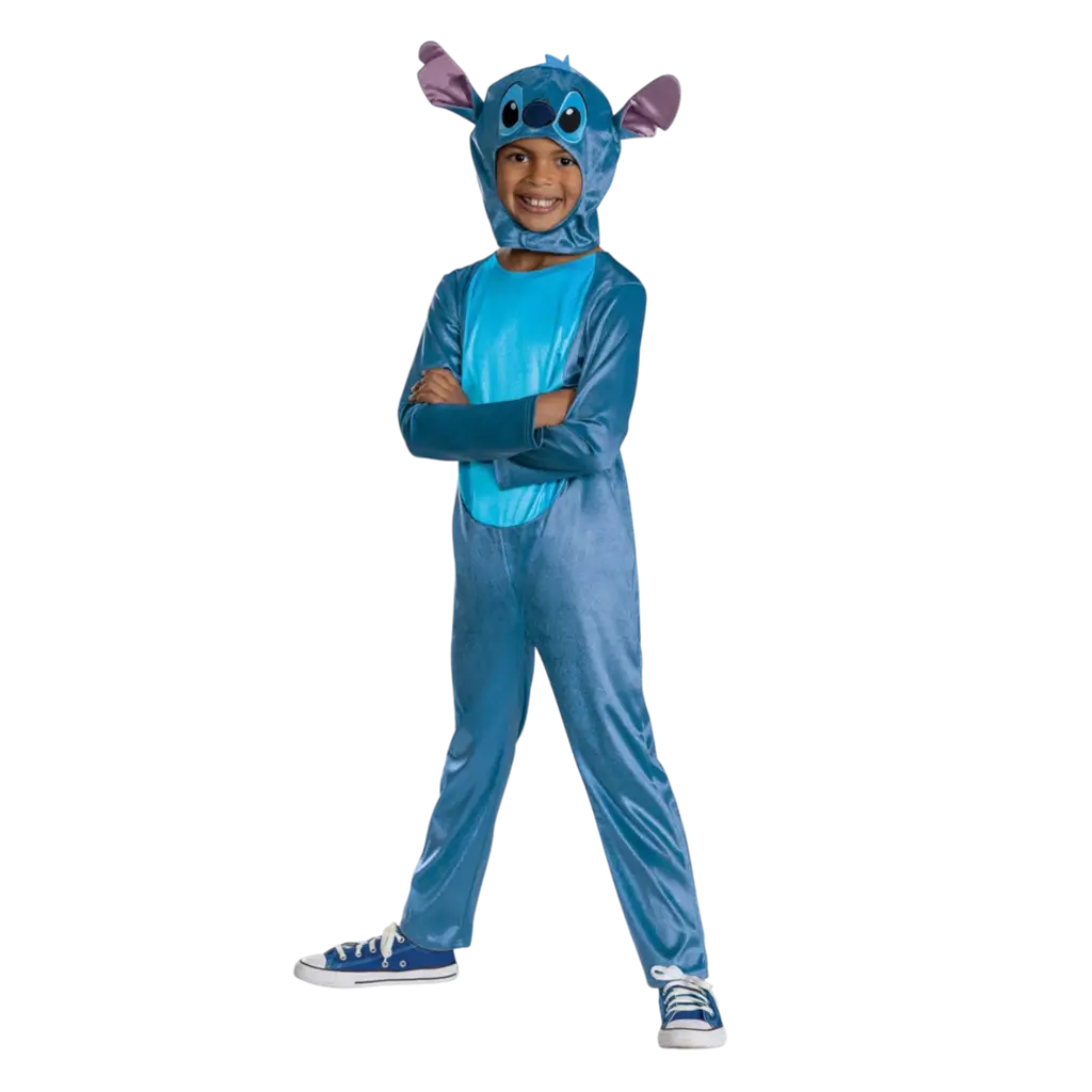 Stitch Disney™-kinderkostuum 5-6 jaar - Stitch-kostuum