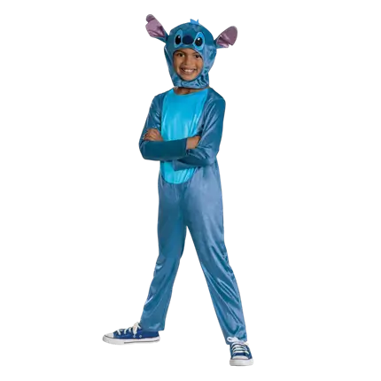 Stitch Disney™-kinderkostuum 5-6 jaar - Stitch-kostuum