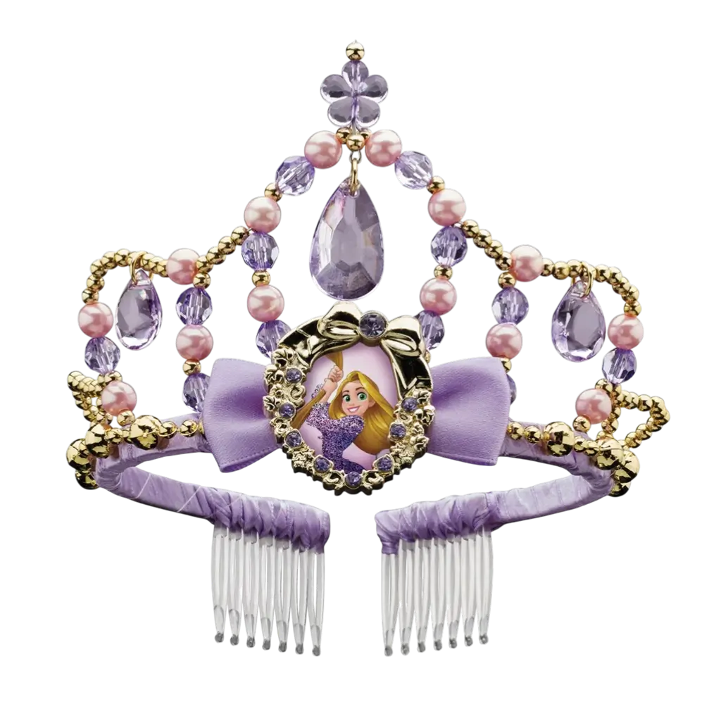 Disney™ Kind Rapunzel Tiara - Prinsessen Accessoires