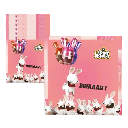 Servetten Rabbids™ Set van 20 - Verjaardagstafelversiering