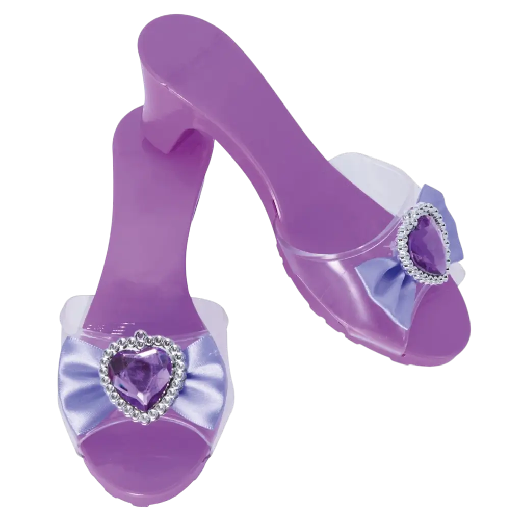 Kinder prinsessenschoenen paars - Prinsessen Accessoires