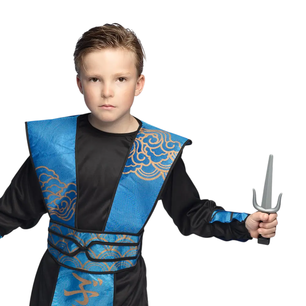 Kind Ninja Wapens Kit - Ninja Verkleed Accessoires Jongen Carnaval