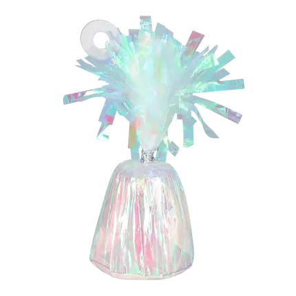 Gewicht van iriserende heliumballon - Accessoires voor verjaardagsballonnen