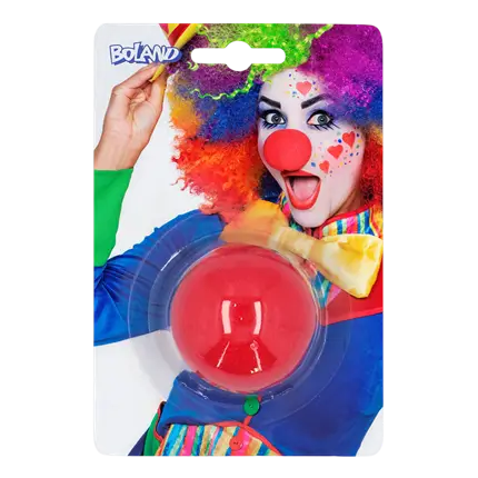 Nez Rouge Clown - Accessoire Decoratie Clown Carnaval Enfant