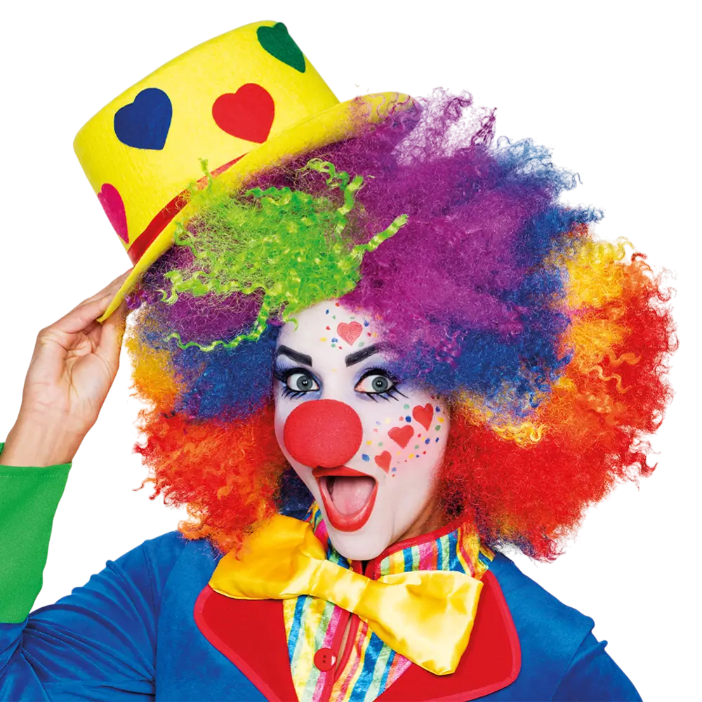 Compleet clown make-up pakket - Maquillage Carnaval Halloween Enfant