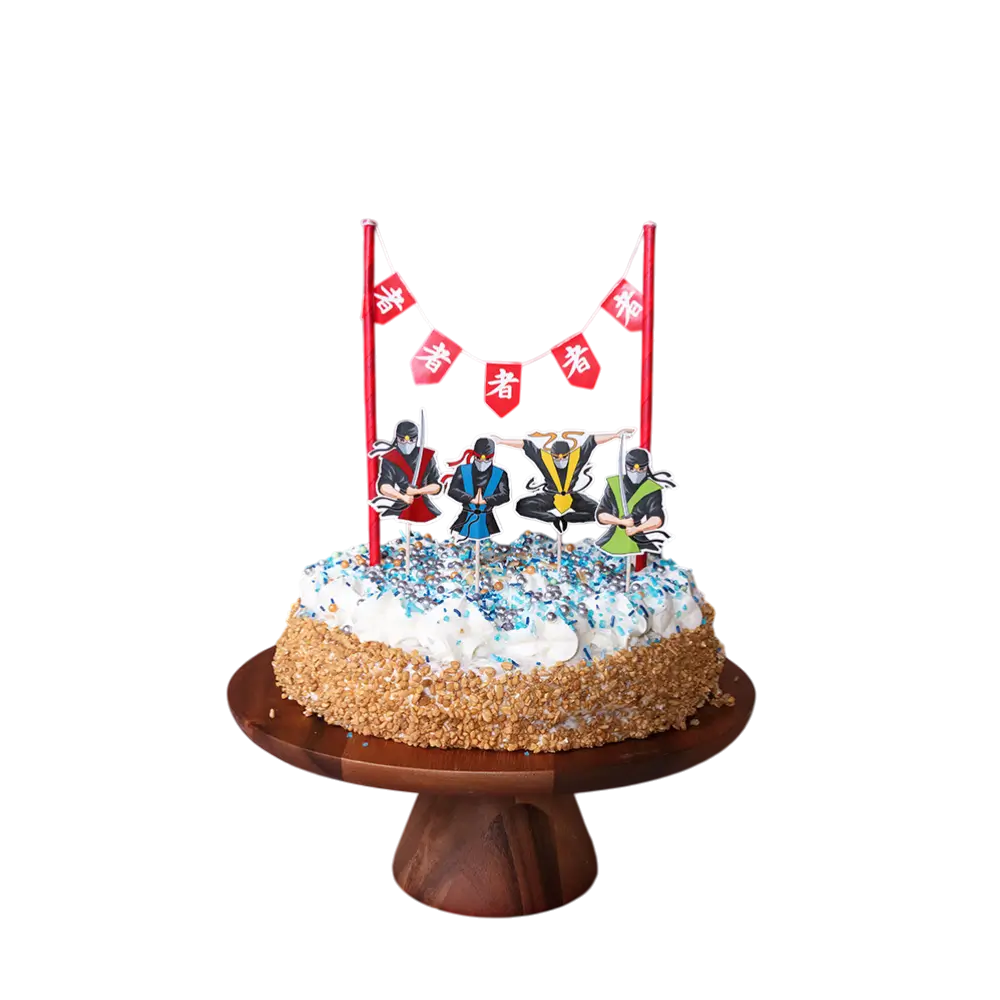 Aluminium Ninja ballon - Decoratie voor Ninja jongensverjaardag