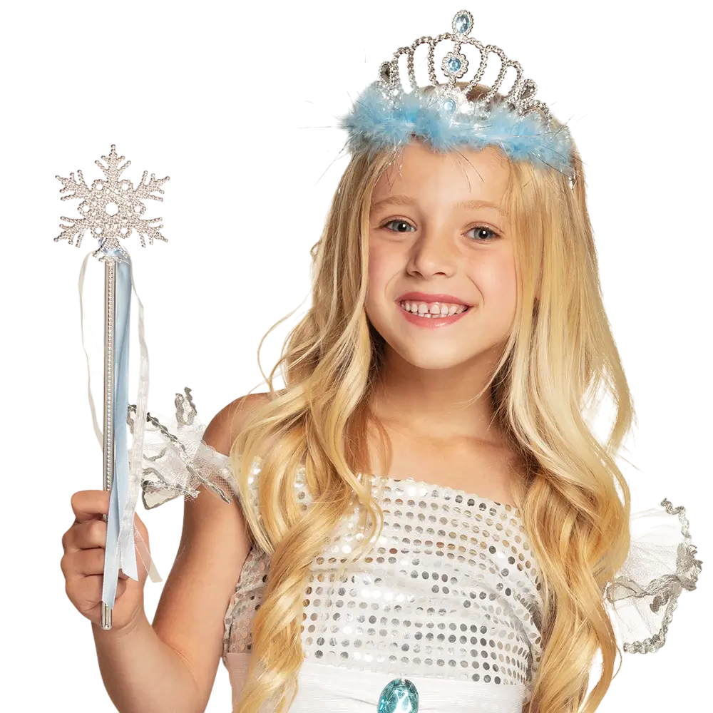 Prinses Kind Tiara - verkleedaccessoire prinses meisje