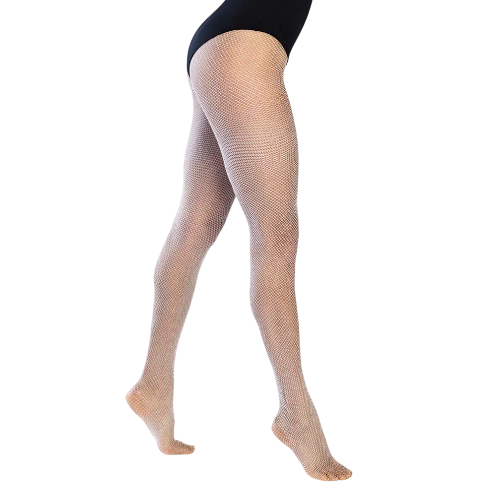 Witte damesmaillot van visnet - Sexy avondverduisteringsaccessoire