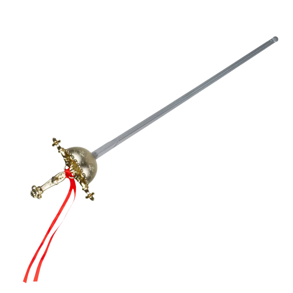Mousquetaire zwaard - Piratenridder vermomming accessoire
