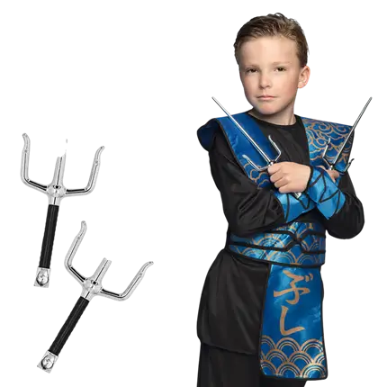 Kit 2 Sai Ninja - Ninja Vermomming Accessoires